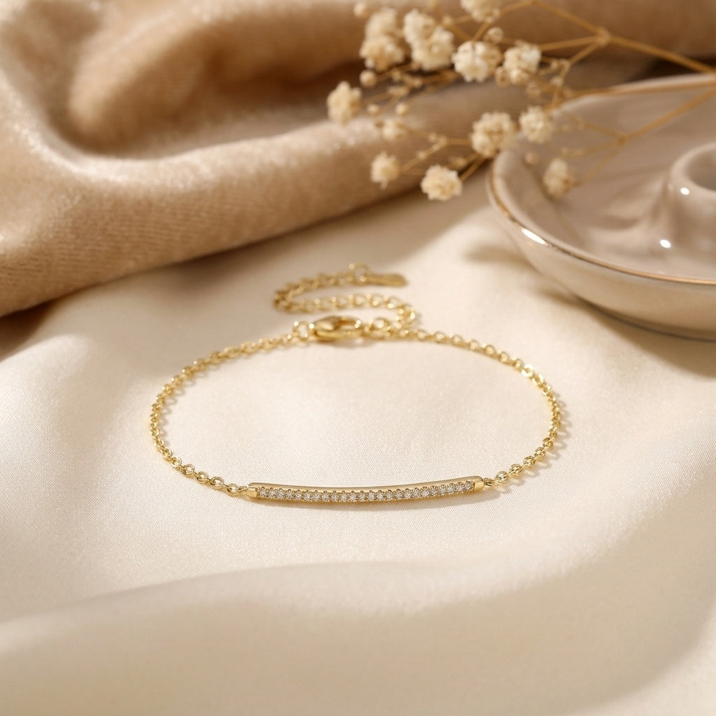 Lumi Bracelet - ציפוי זהב 14K