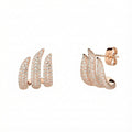 Cora Earrings - ציפוי זהב אדום 14K