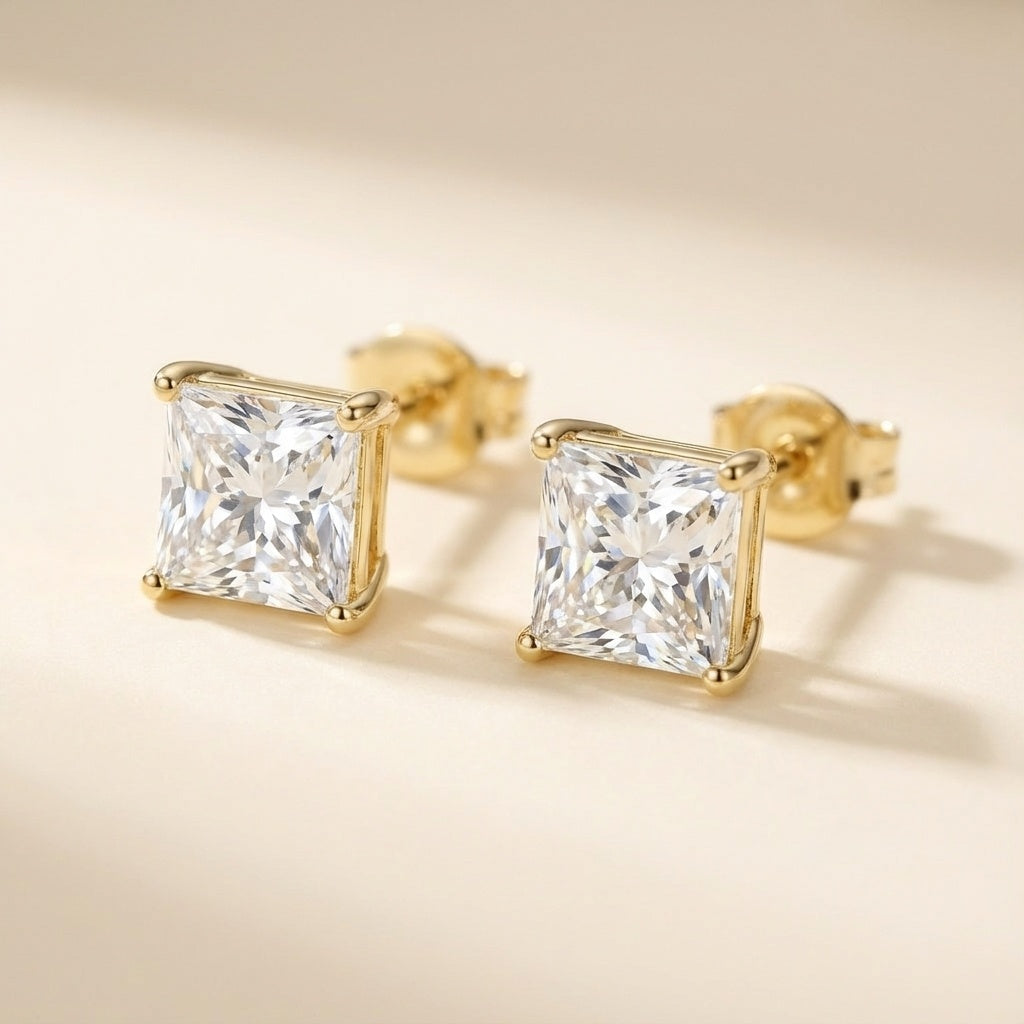 Etta Earrings - ציפוי זהב 14K