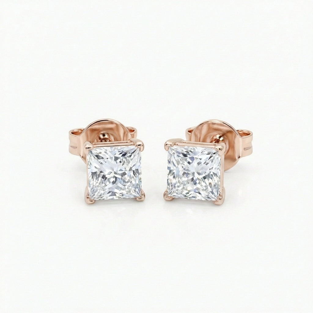 Etta Earrings - ציפוי זהב אדום 14K