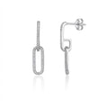 Lucia Earrings - כסף אמיתי 925