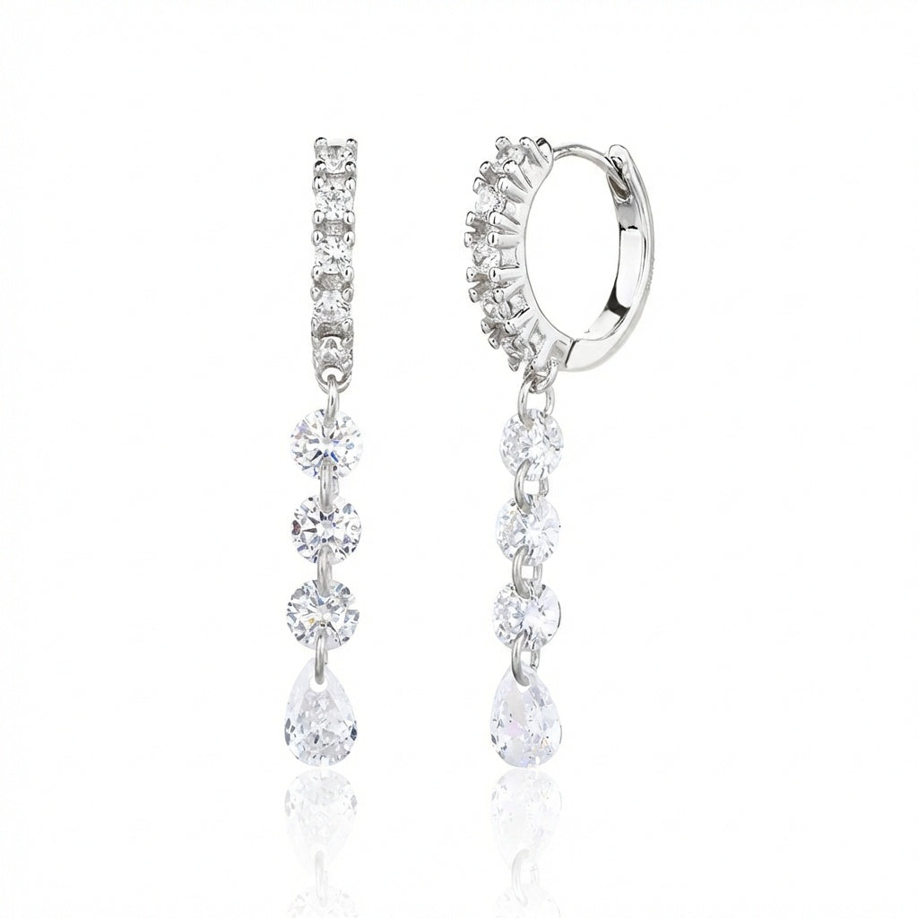 Celia Earrings - כסף אמיתי 925