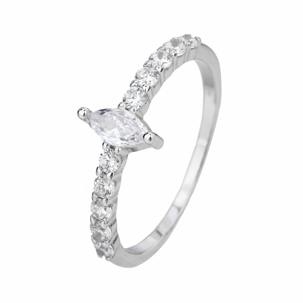 Paris Ring - כסף אמיתי 925