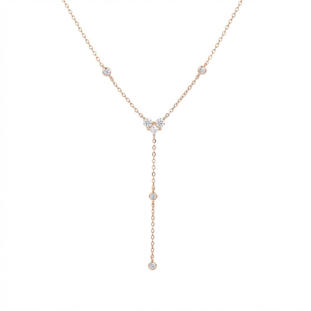 Mabel Necklace  - ציפוי זהב אדום 14K