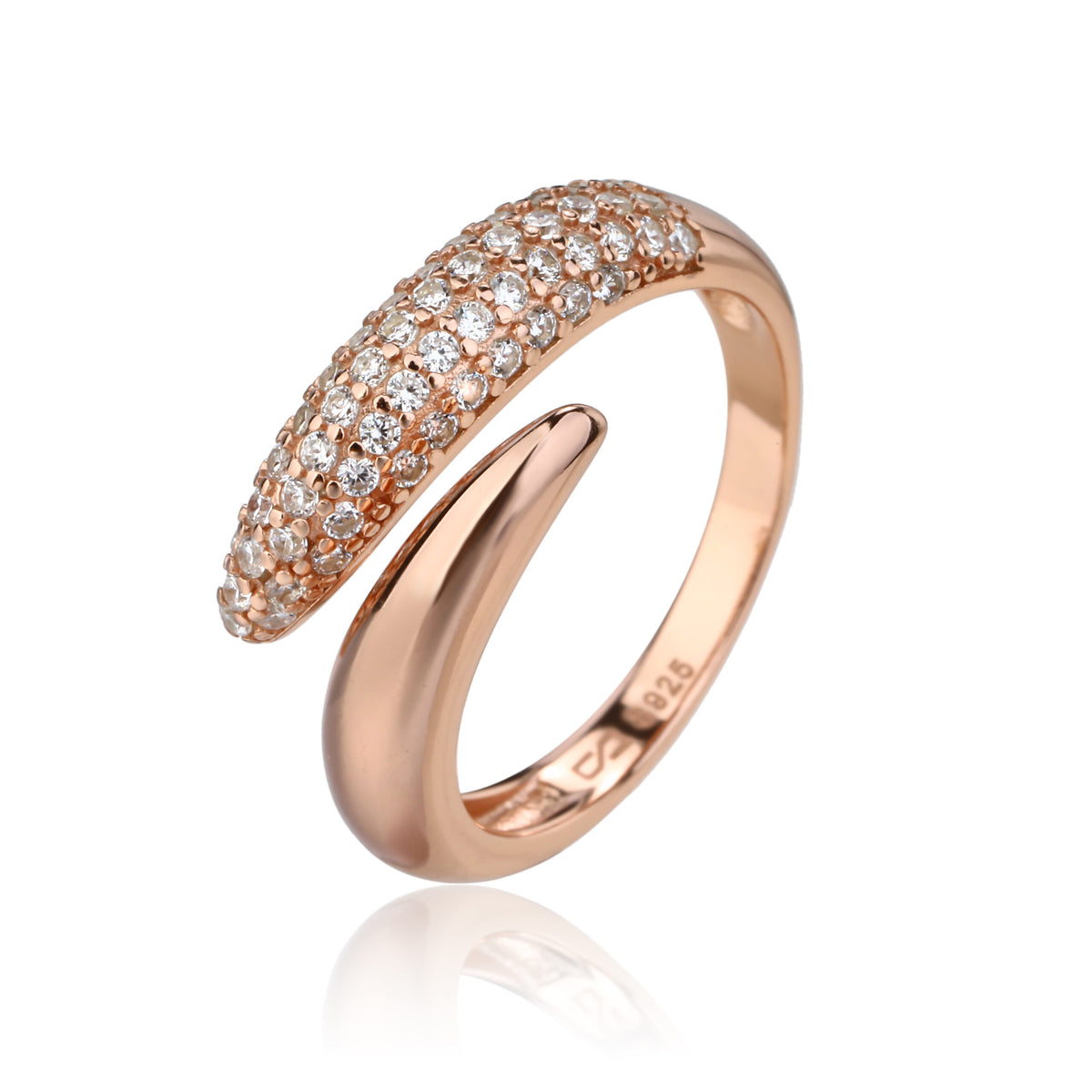 Sabine Ring - ציפוי זהב אדום 14K