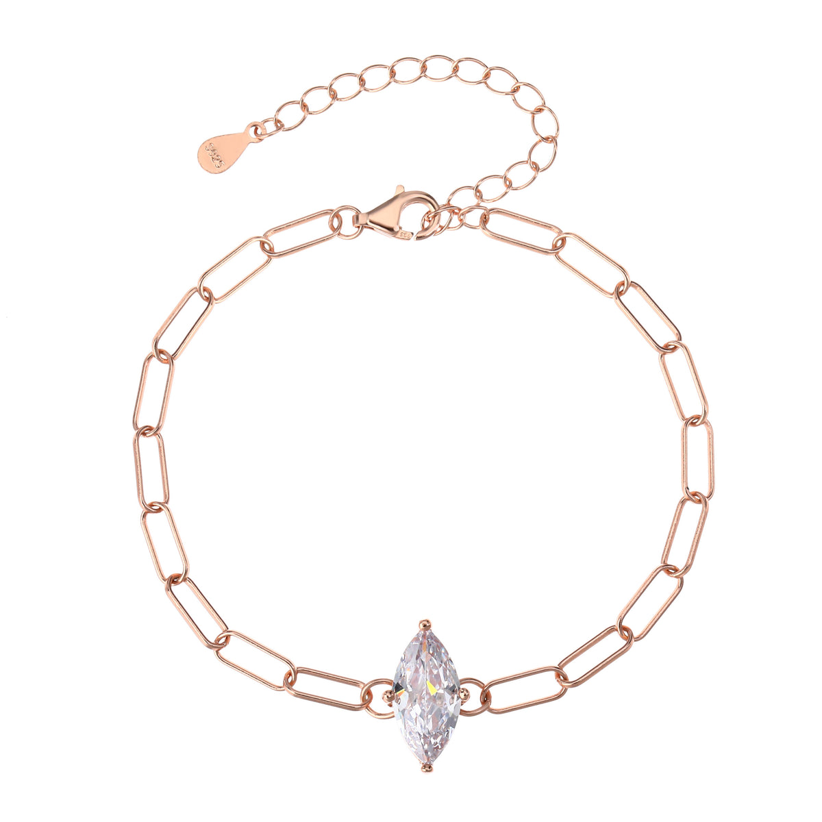 Demi Bracelet - ציפוי זהב אדום 14K