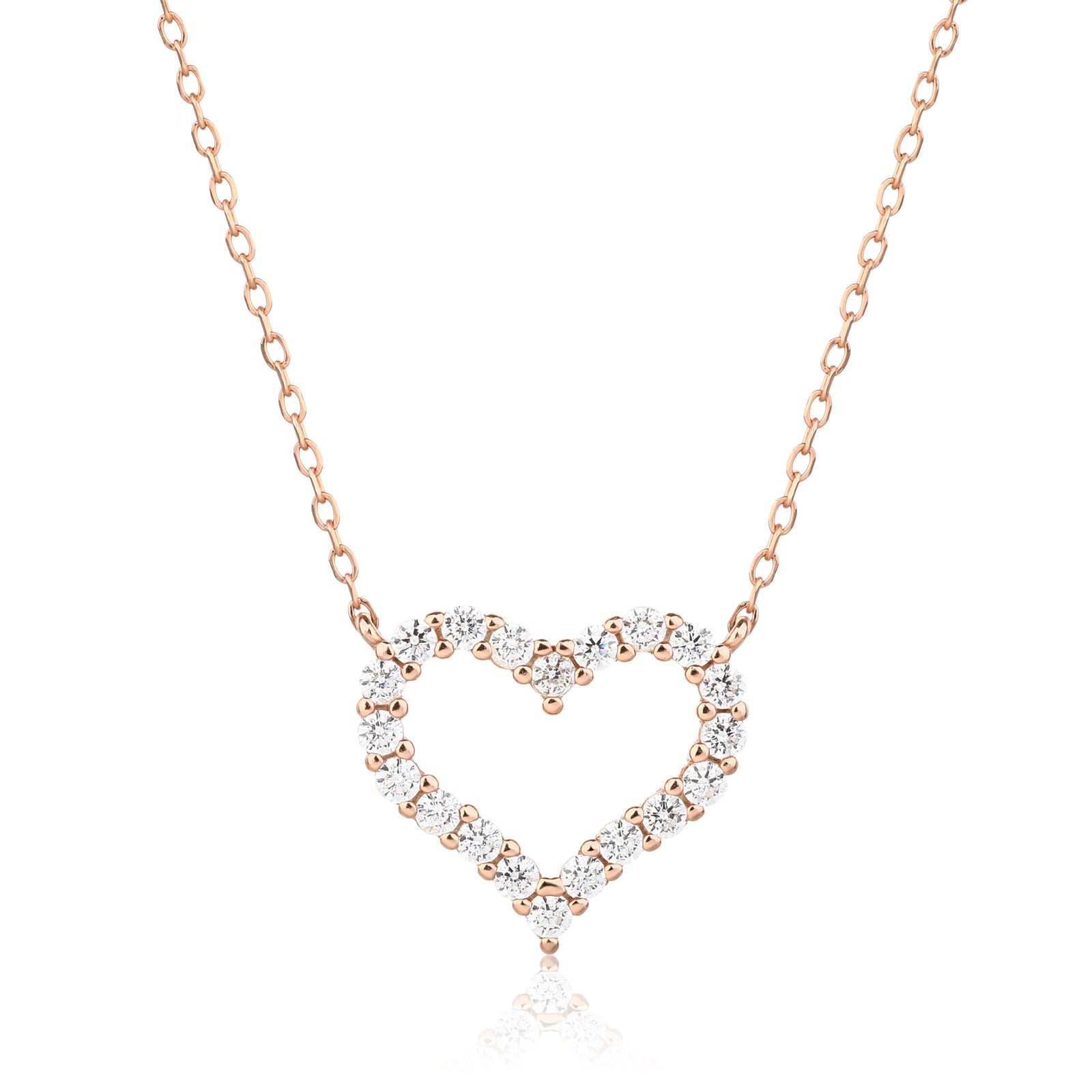 Astrid Necklace - ציפוי זהב אדום 14K