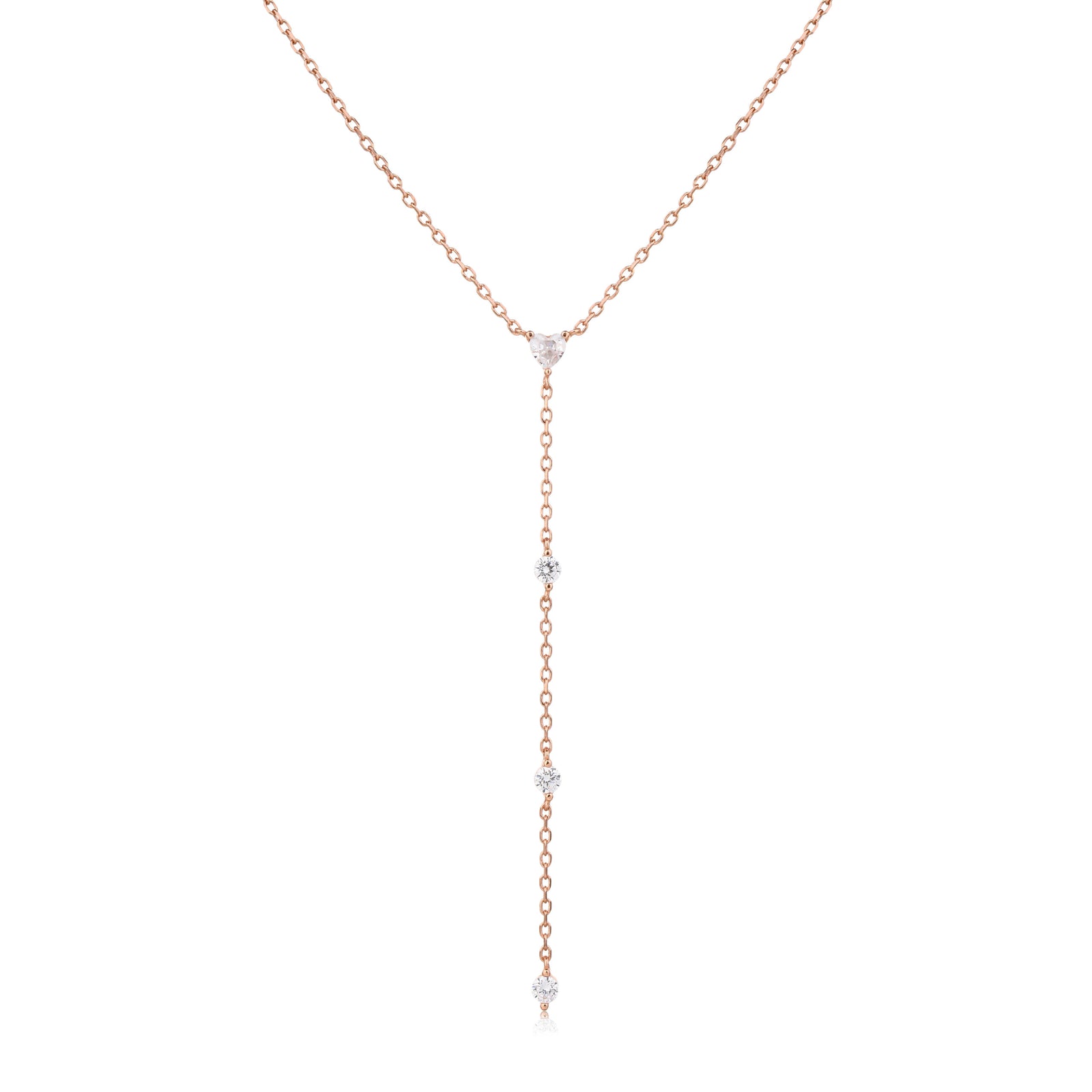 Goldie Necklace  - ציפוי זהב אדום 14K