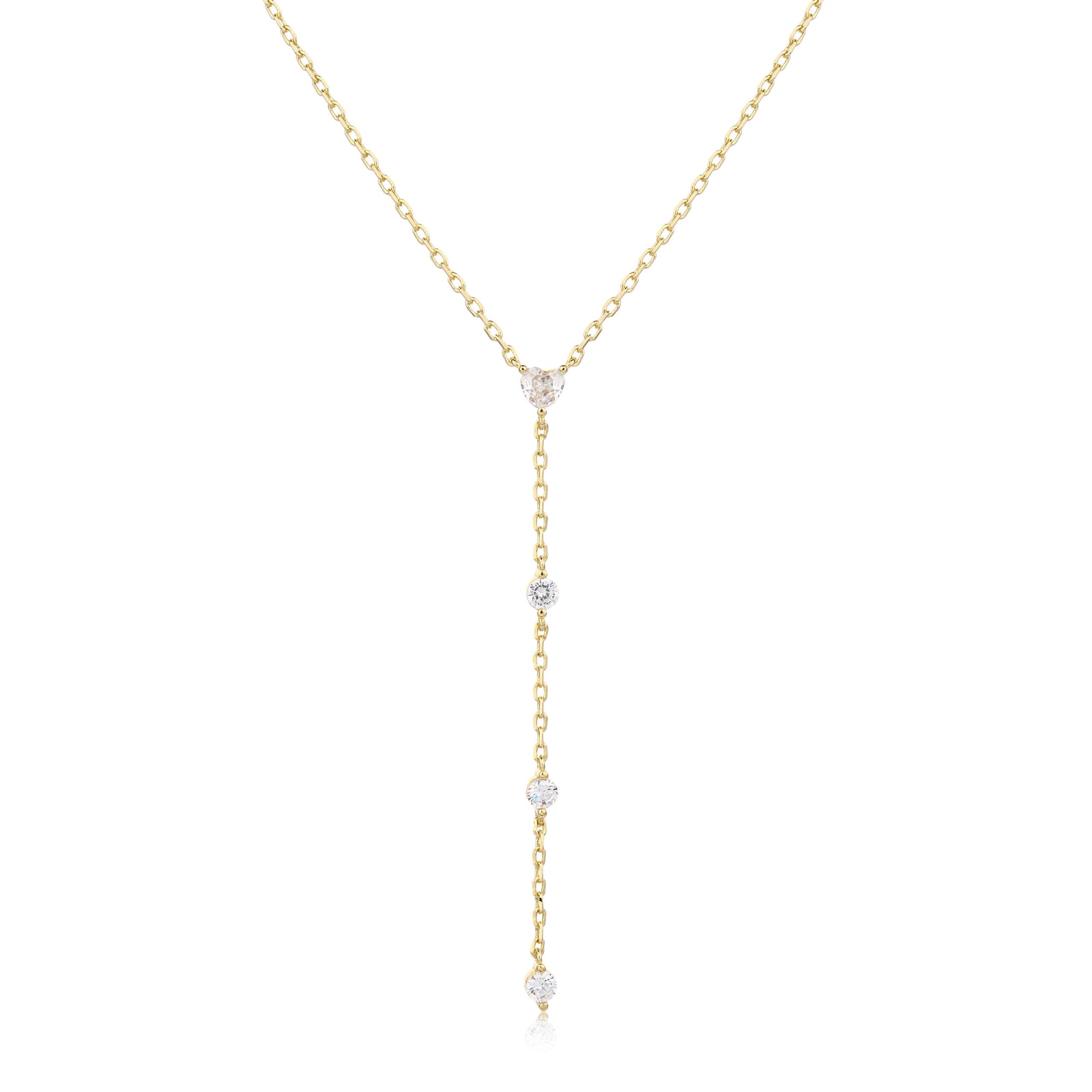 Goldie Necklace  - ציפוי זהב 14K