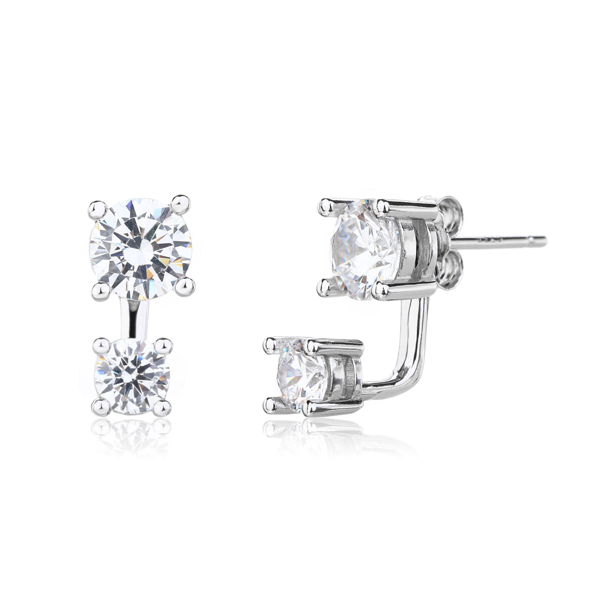 Zia Earrings - כסף אמיתי 925