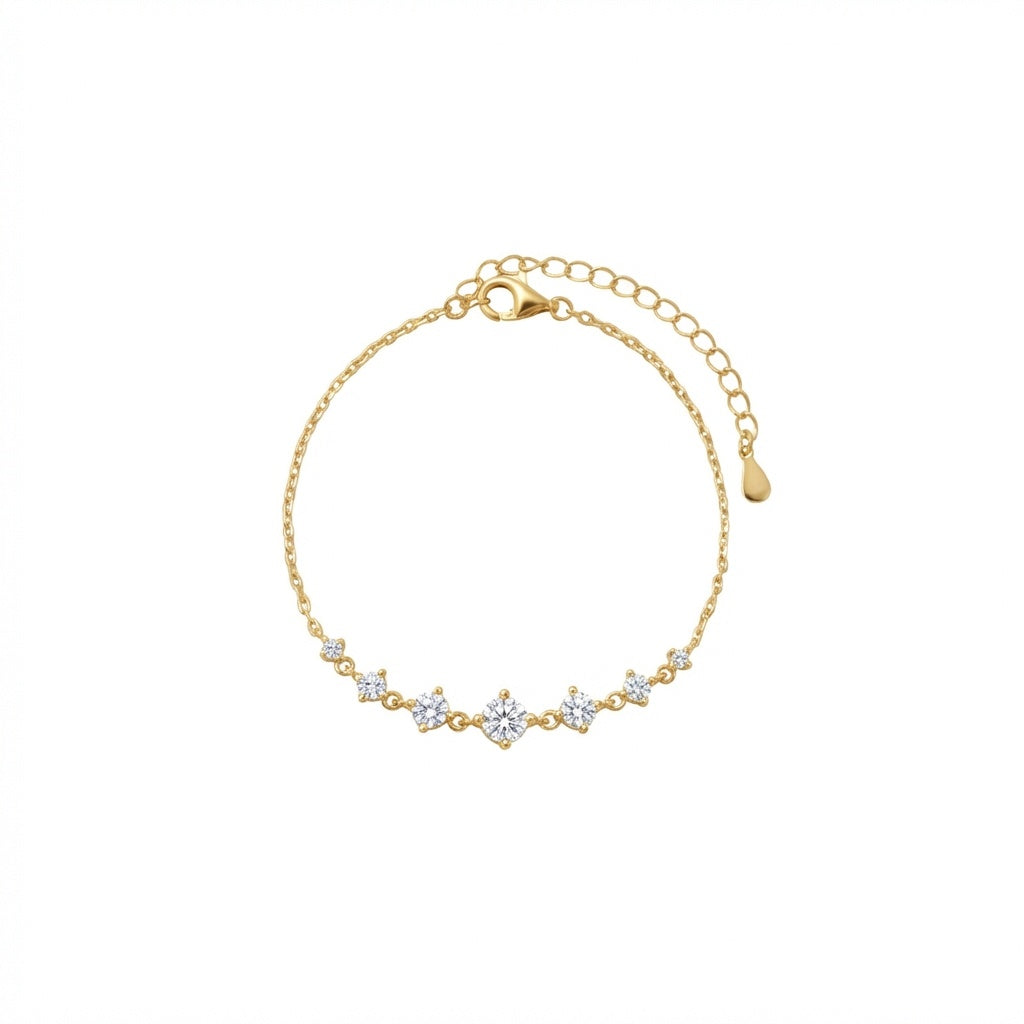 Roxy Bracelet - ציפוי זהב 14K