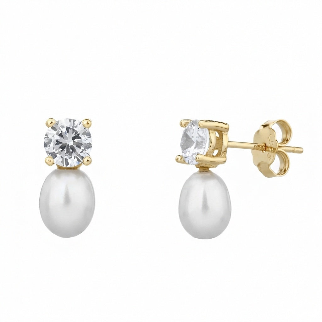 Freya Earrings - ציפוי זהב 14K