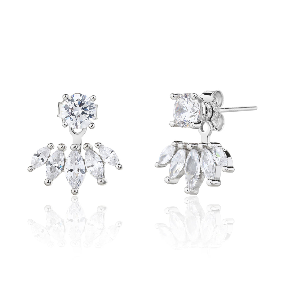 Bea Earrings - כסף אמיתי 925