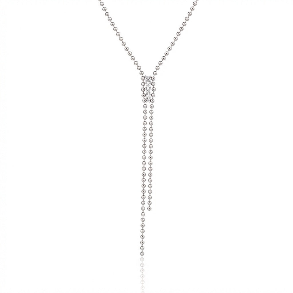 Faye Necklace - כסף אמיתי 925