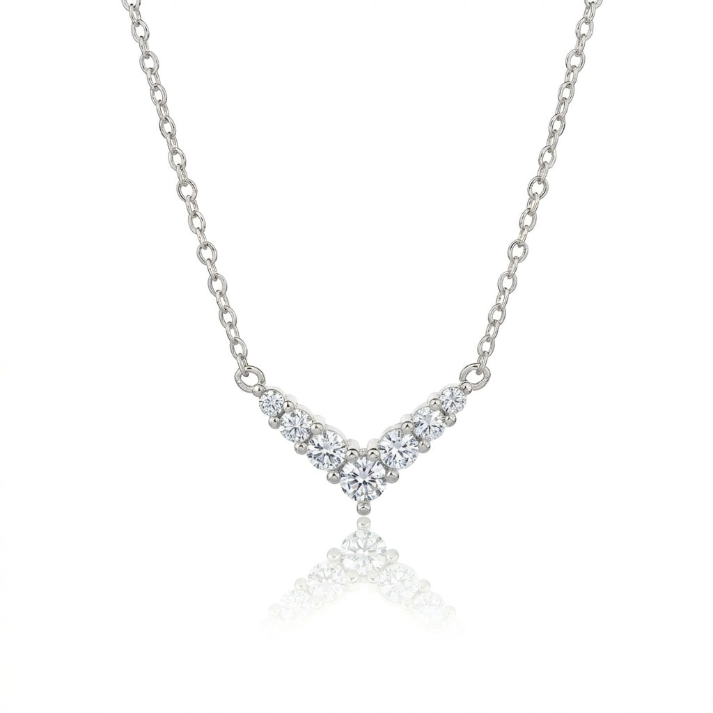 Demi Necklace - כסף אמיתי 925