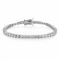 Mila Tennis Bracelet (3mm) - כסף אמיתי 925