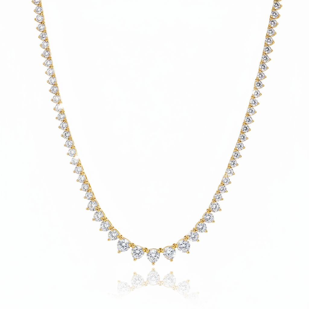 Elara Drop Necklace - ציפוי זהב 14K
