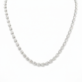 Amara Tennis Necklace - כסף אמיתי 925