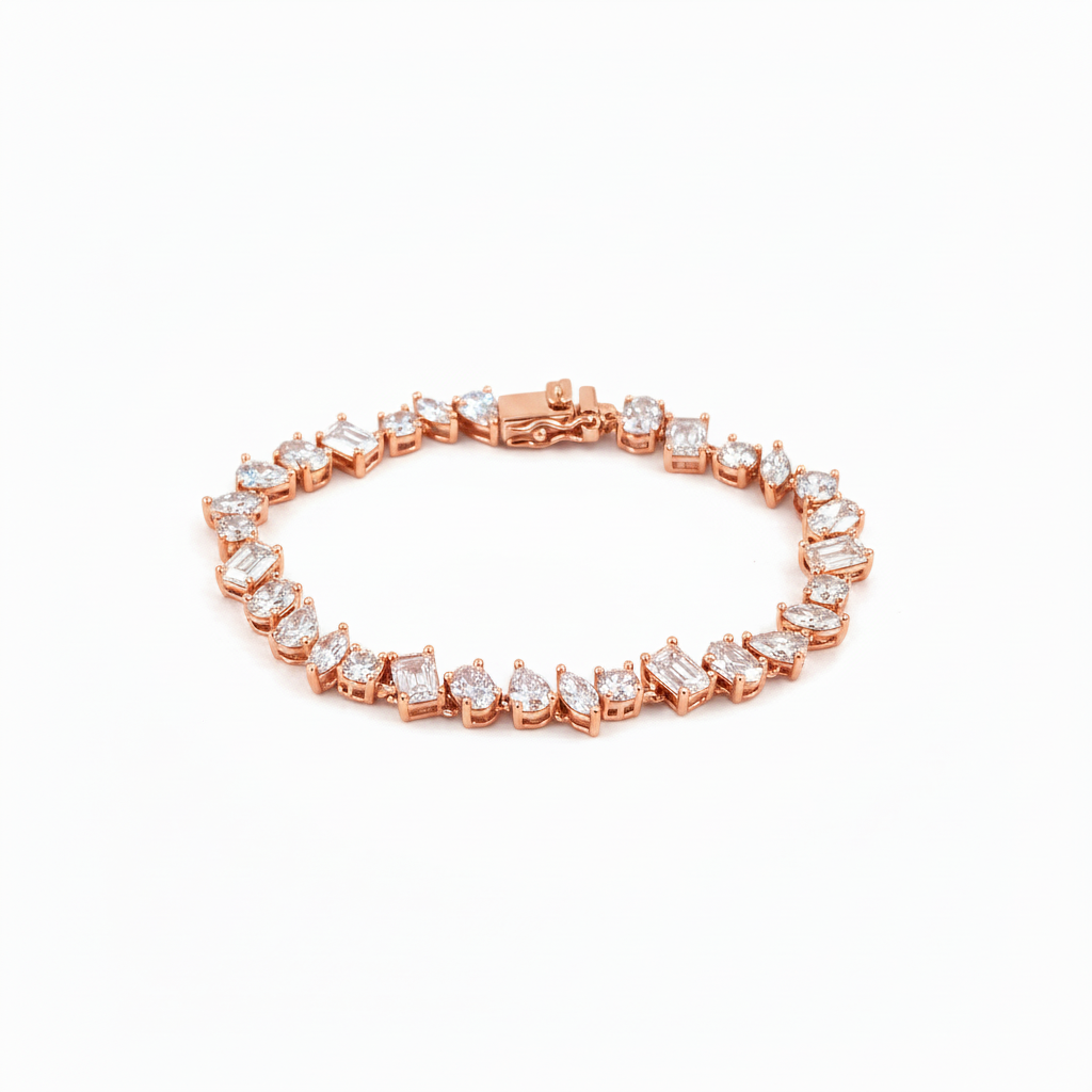Maya Bracelet - ציפוי זהב אדום 14K