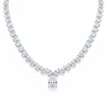 Noya Tennis Necklace - כסף אמיתי 925