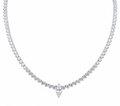 Solea Tennis Necklace - כסף אמיתי 925