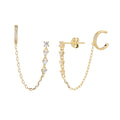 Nell Earrings - ציפוי זהב 14K