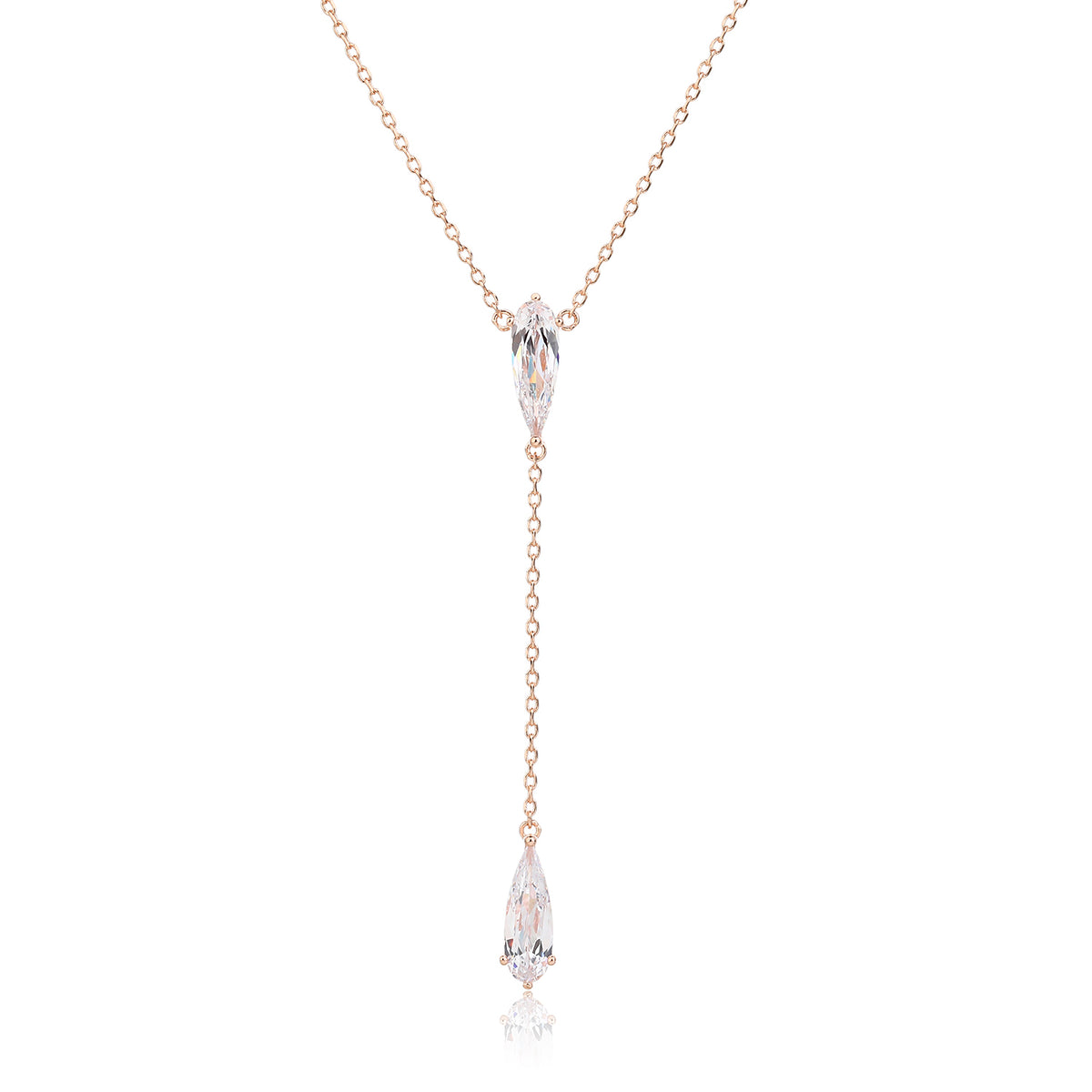 Celine Necklace - ציפוי זהב אדום 14K