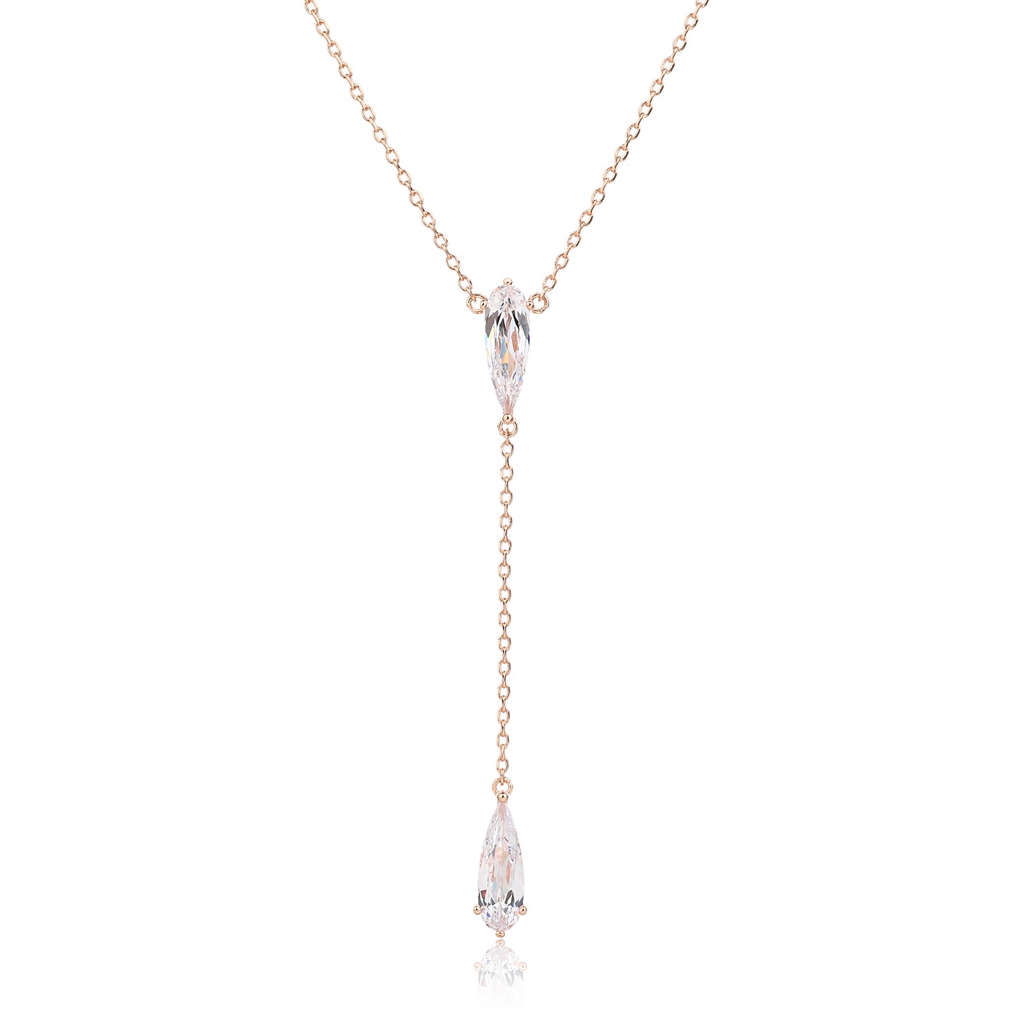 Celine Necklace - ציפוי זהב אדום 14K