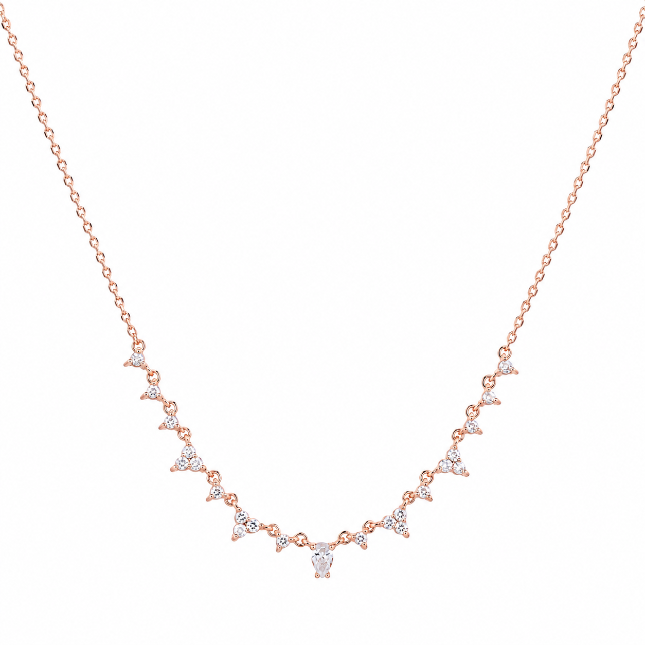 Eden Necklace - ציפוי זהב אדום 14K