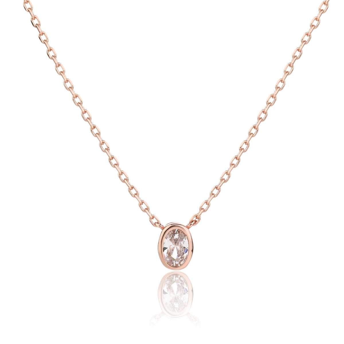 Selene Necklace - ציפוי זהב אדום 14K