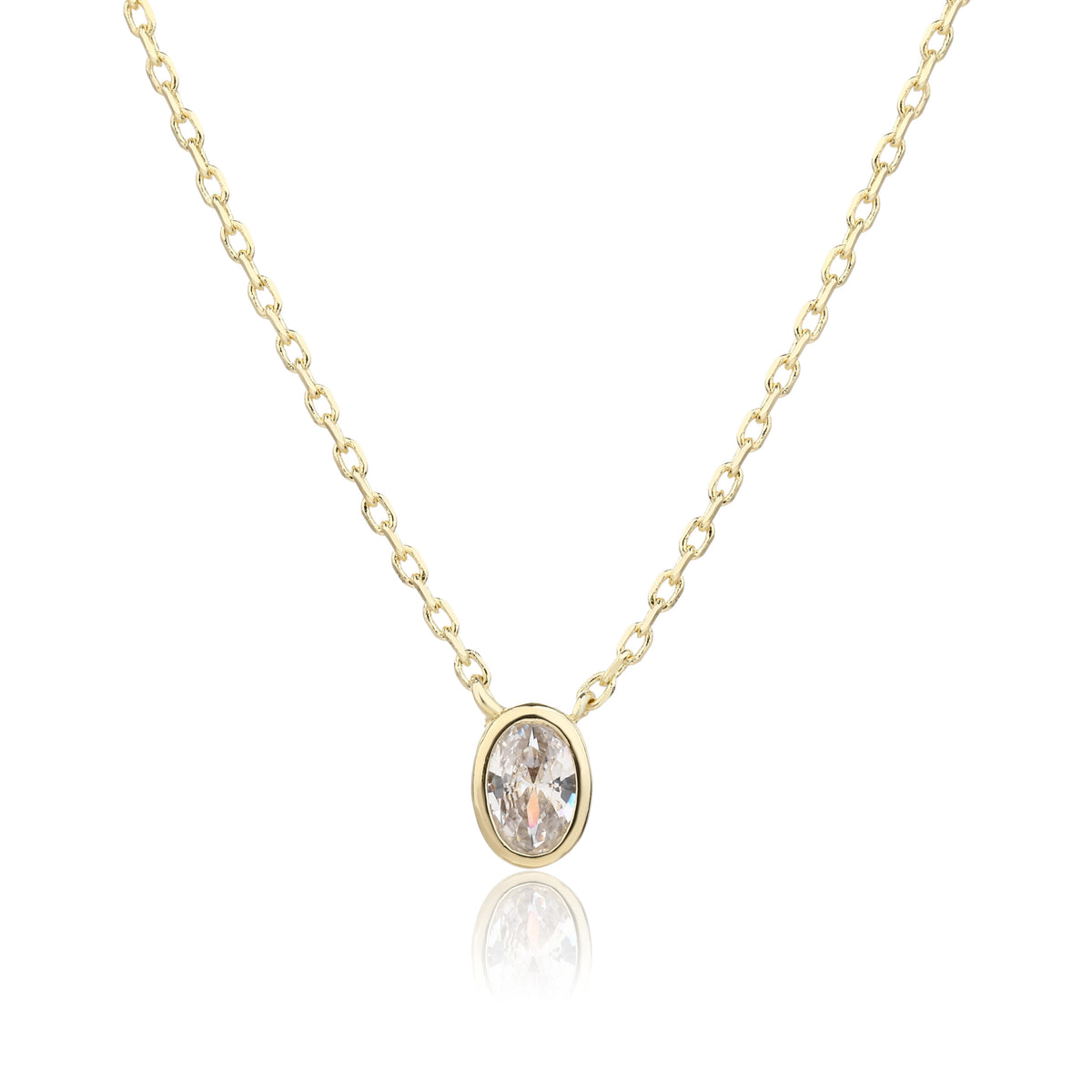 Selene Necklace - ציפוי זהב 14K