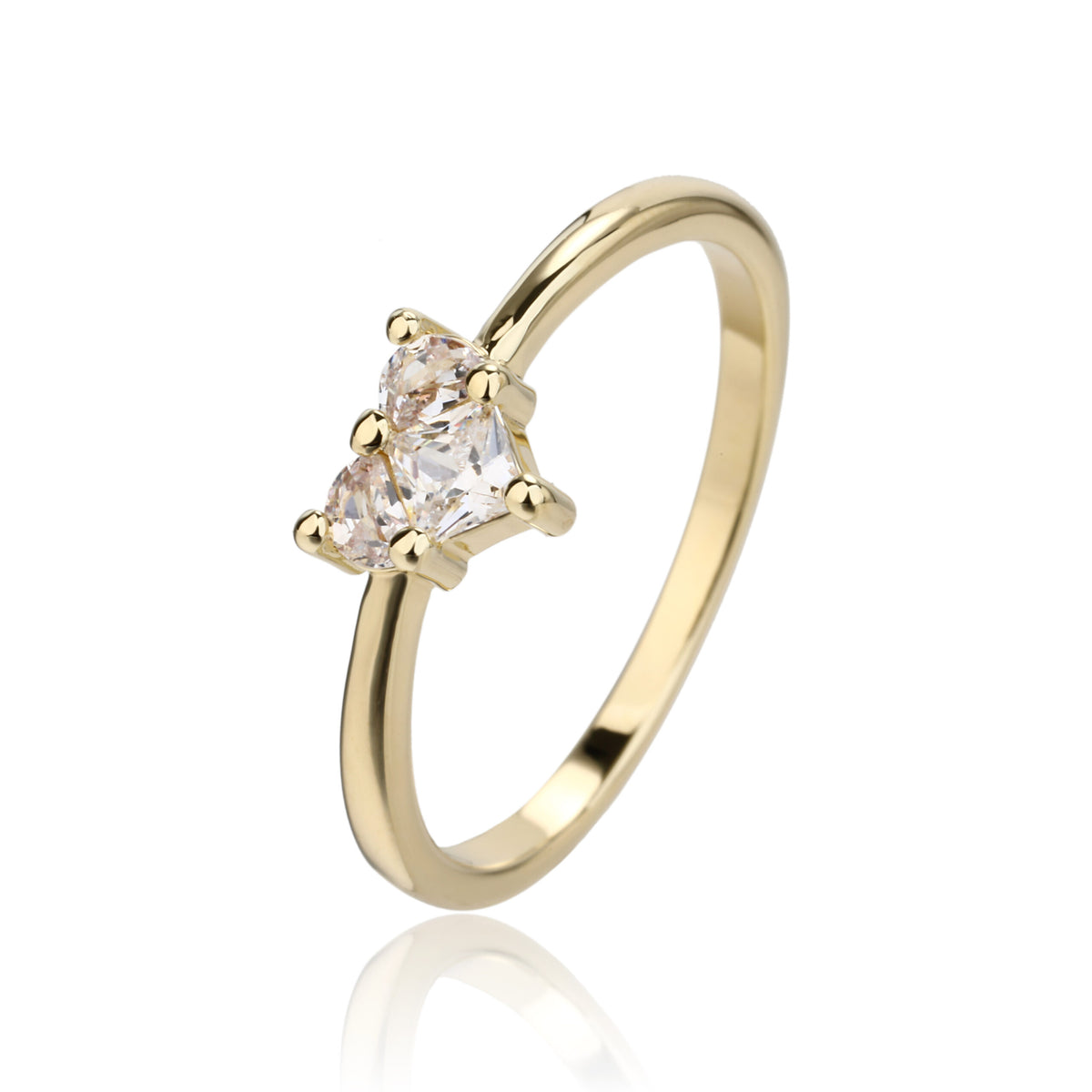Diana Ring - ציפוי זהב 14K
