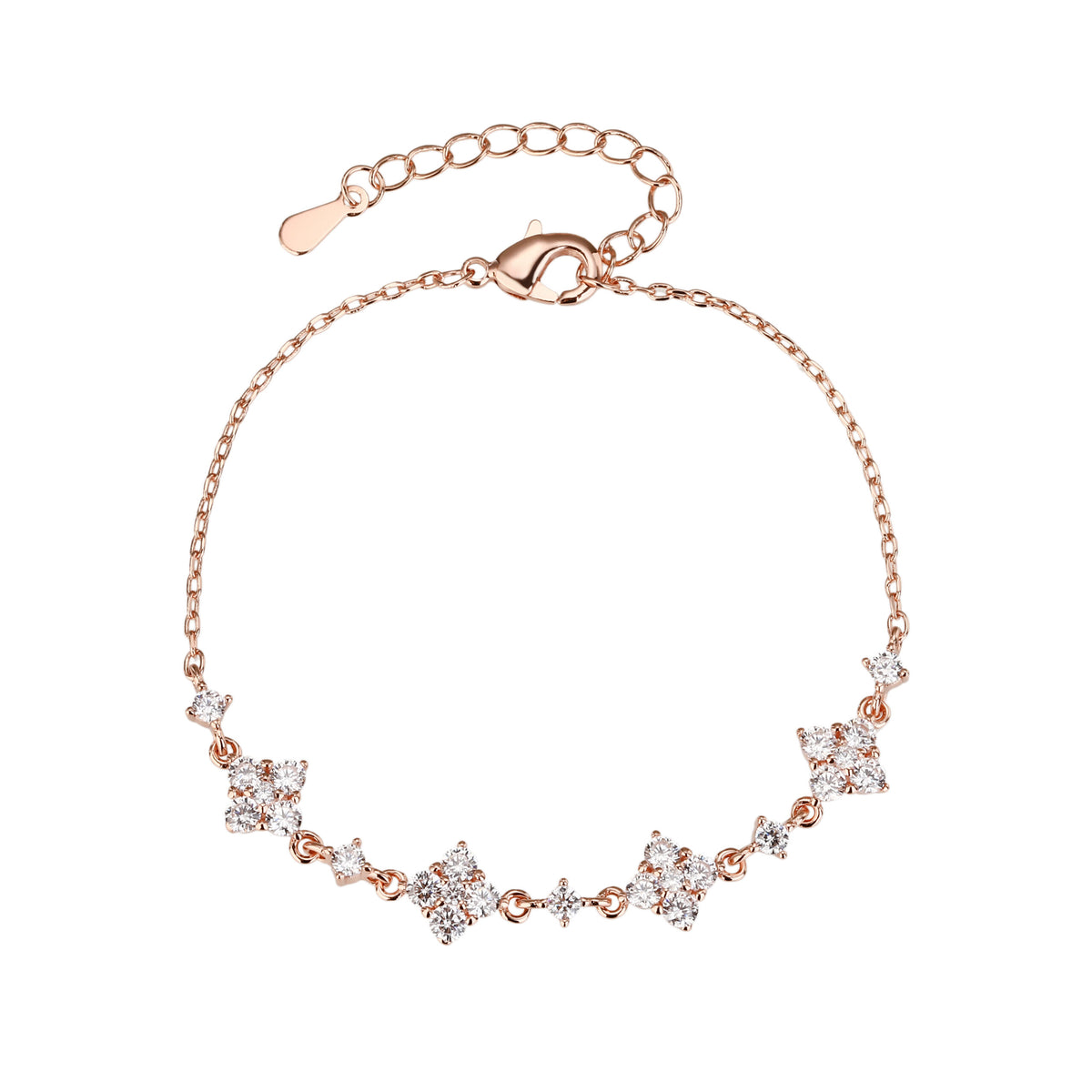 Liv Bracelet - ציפוי זהב אדום 14K