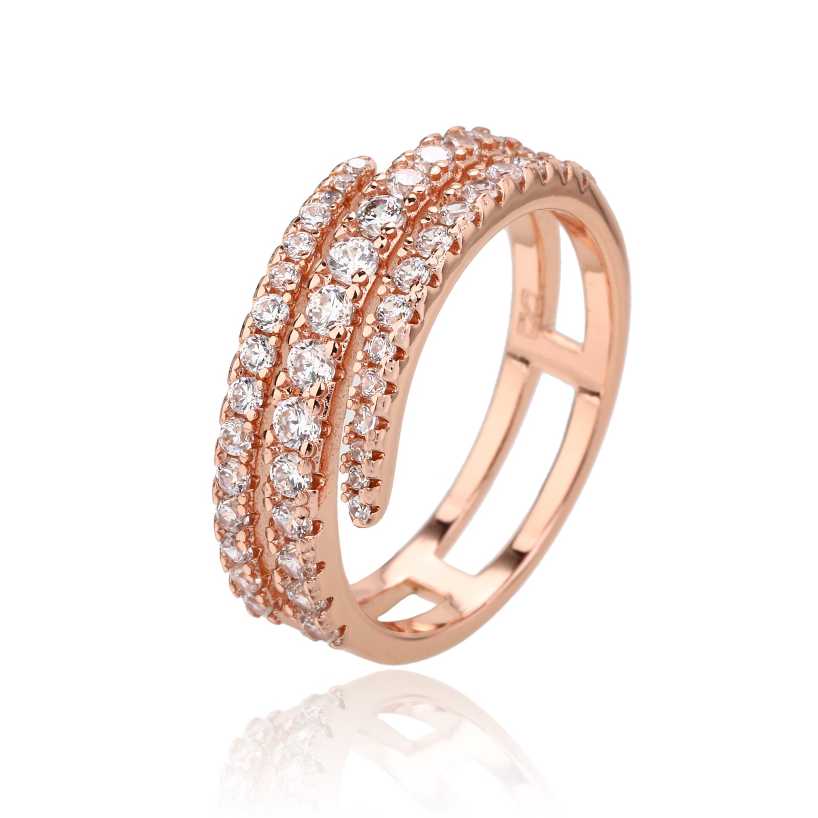 Joy Ring - ציפוי זהב אדום 14K