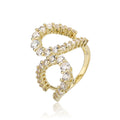 Giselle Ring - ציפוי זהב 14K