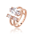 Pearl Ring - ציפוי זהב אדום 14K