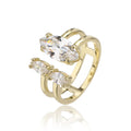 Pearl Ring - ציפוי זהב 14K