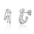 Margot Earrings - כסף אמיתי 295