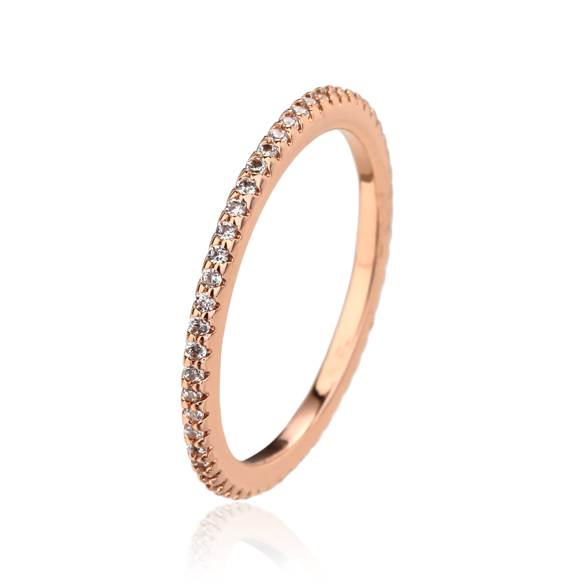 Odette Ring - ציפוי זהב אדום 14K