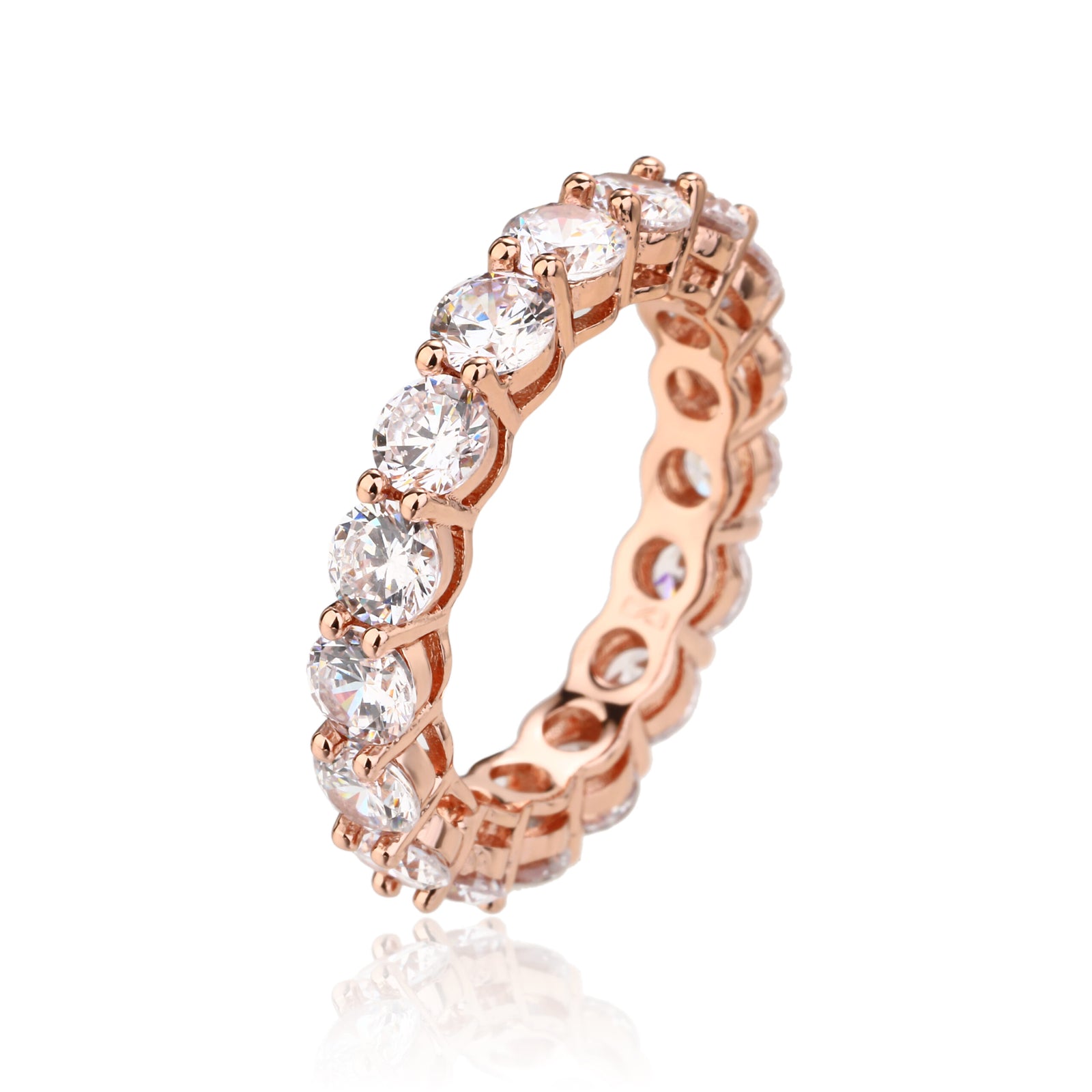 Mia Ring - ציפוי זהב אדום 14K