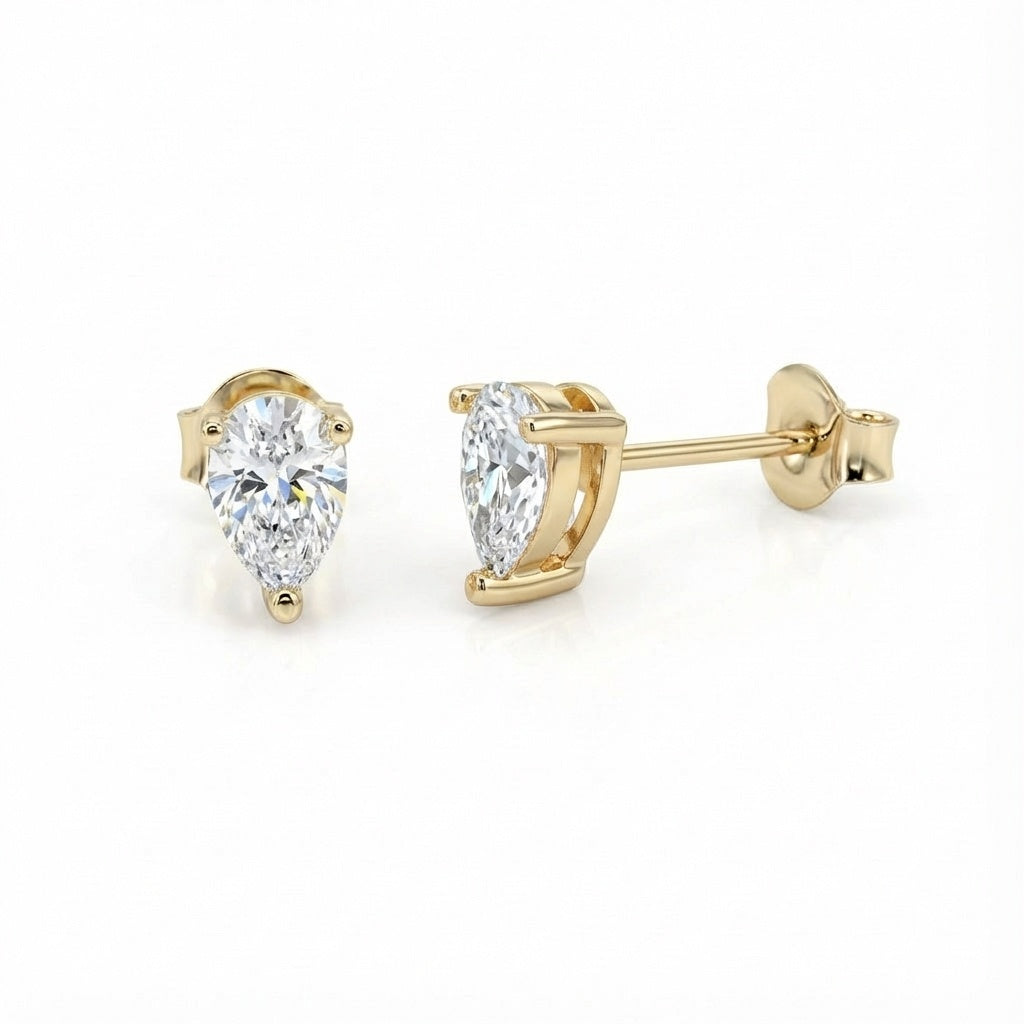 Ines Earrings - ציפוי זהב 14K