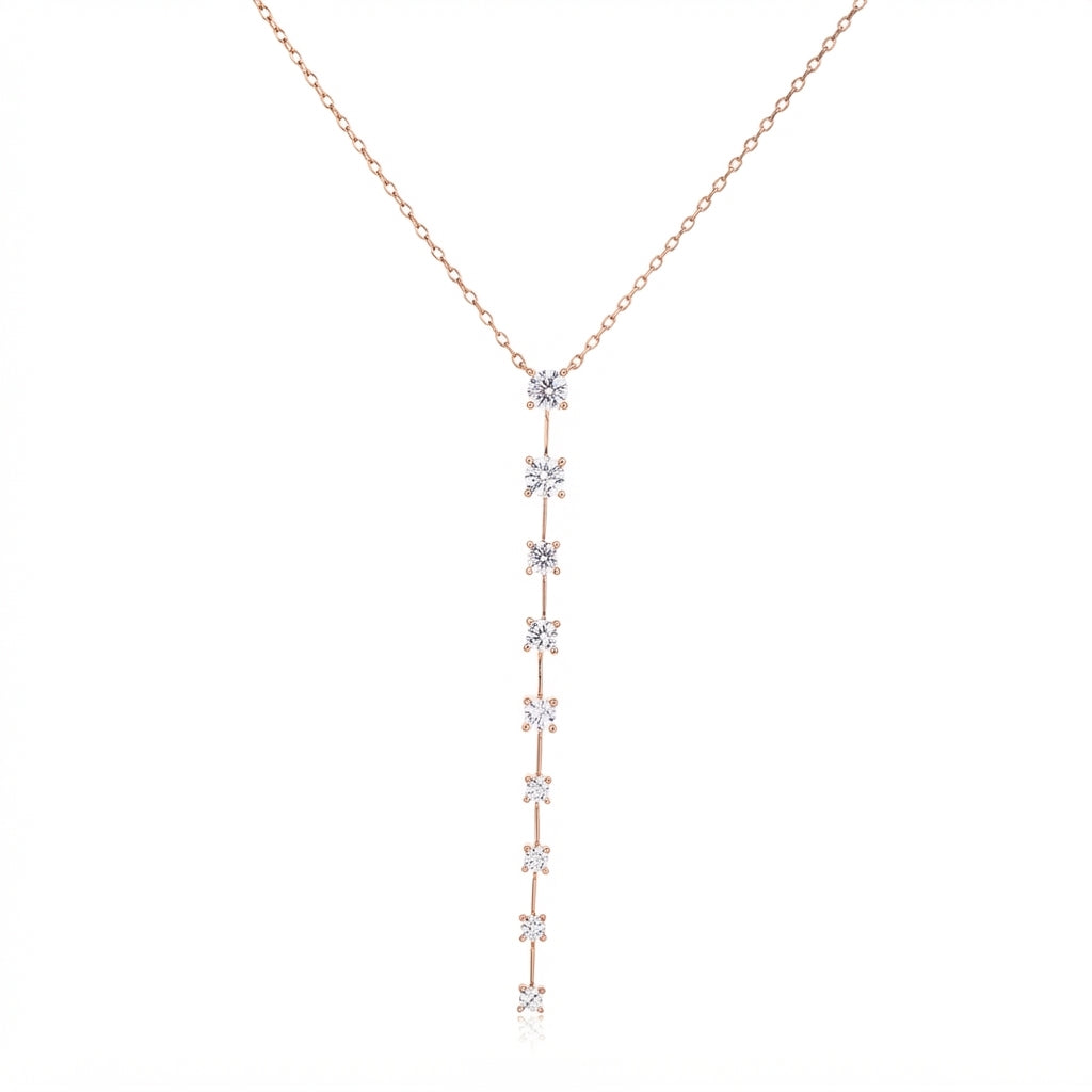 Aria Necklace - ציפוי זהב אדום 14K