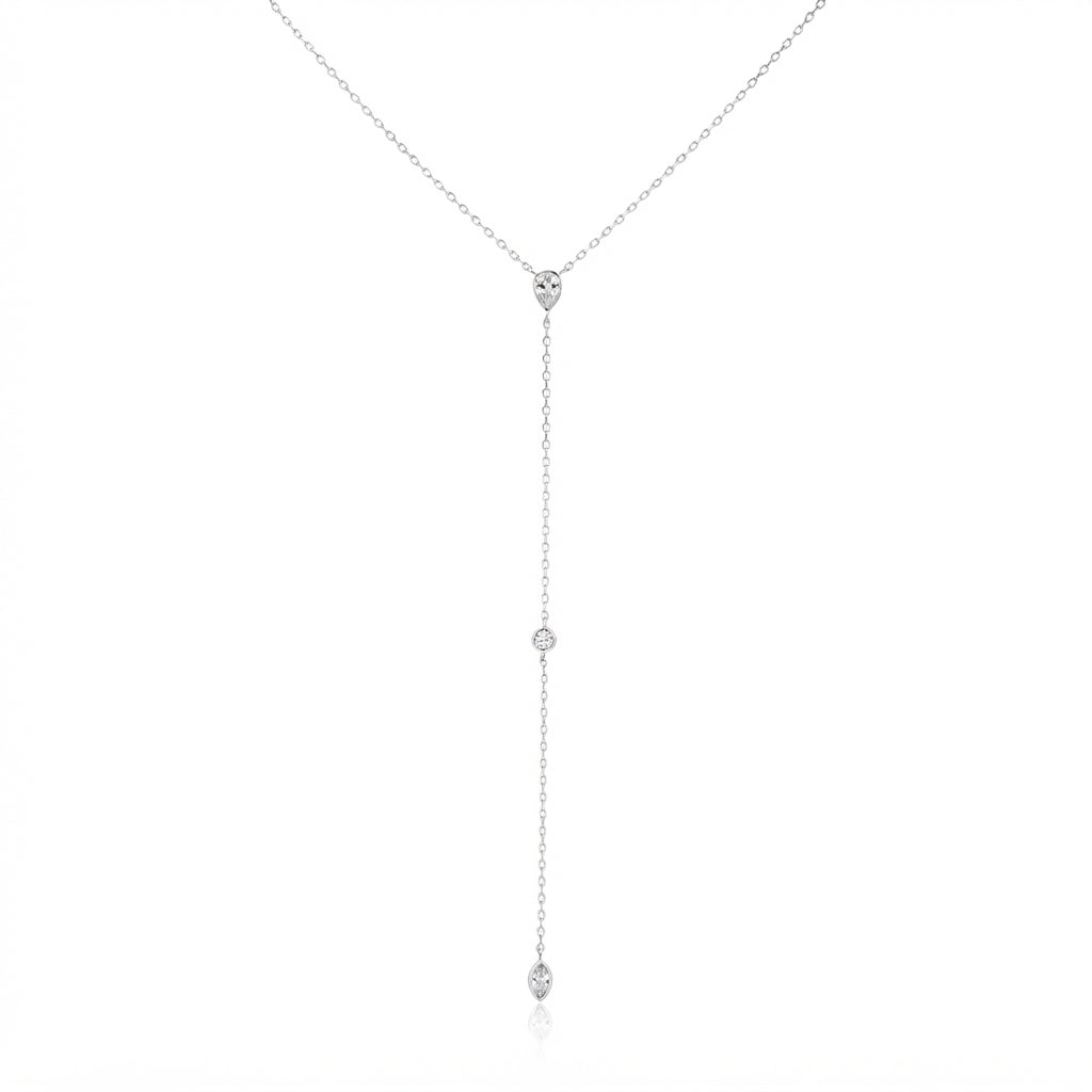 Liora Necklace  - כסף אמיתי 925