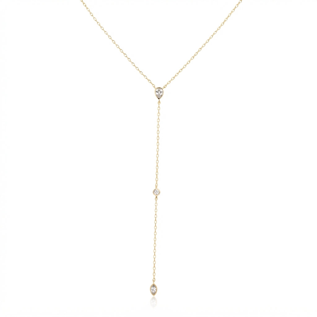 Liora Necklace  - ציפוי זהב 14K