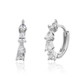 Ana Earrings - כסף אמיתי 925