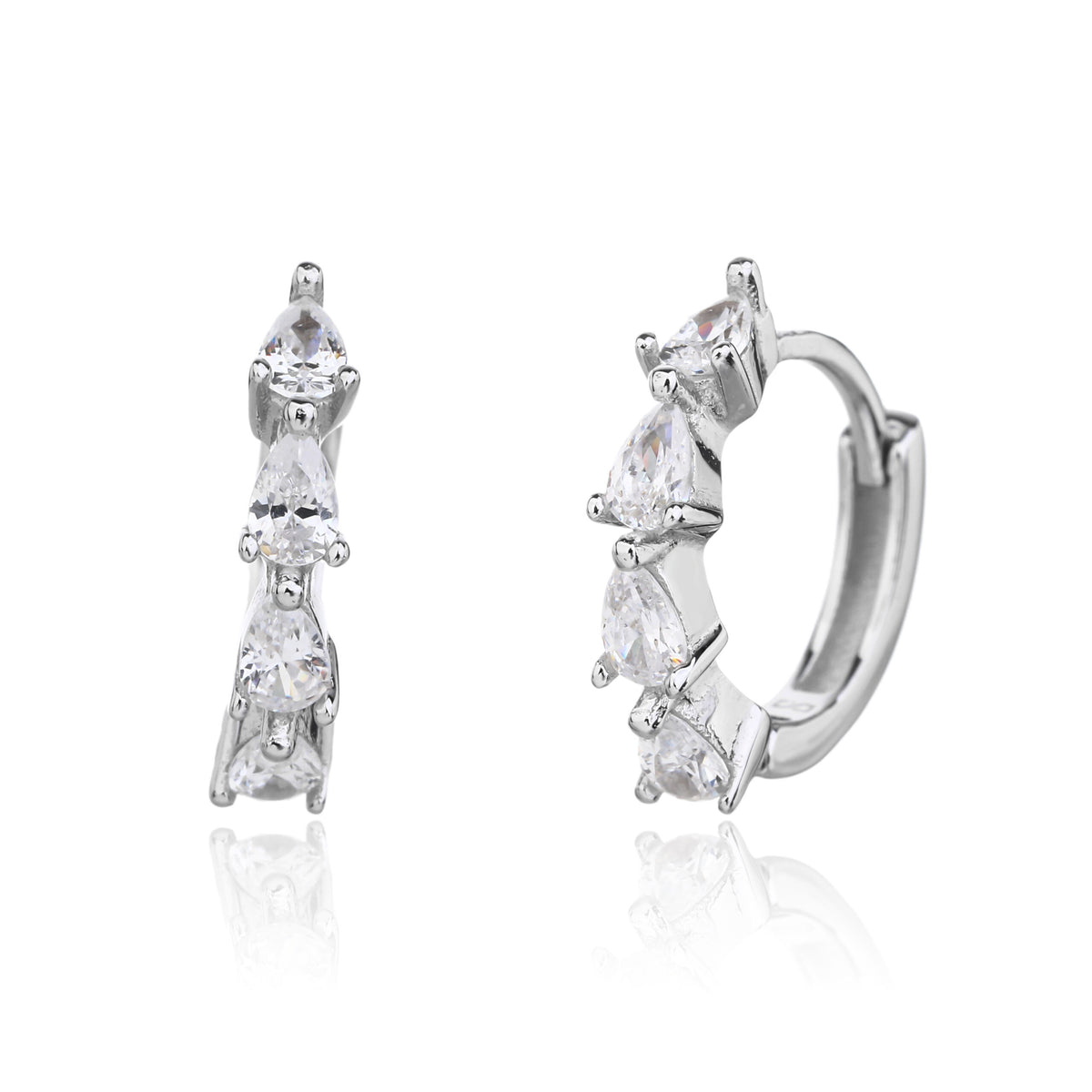 Ana Earrings - כסף אמיתי 925