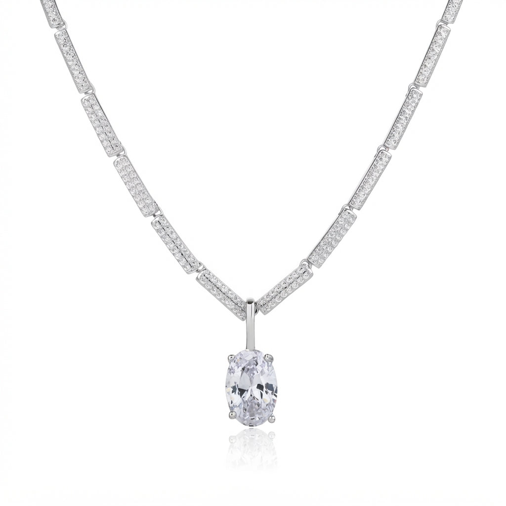 Ayla Necklace - כסף אמיתי 925