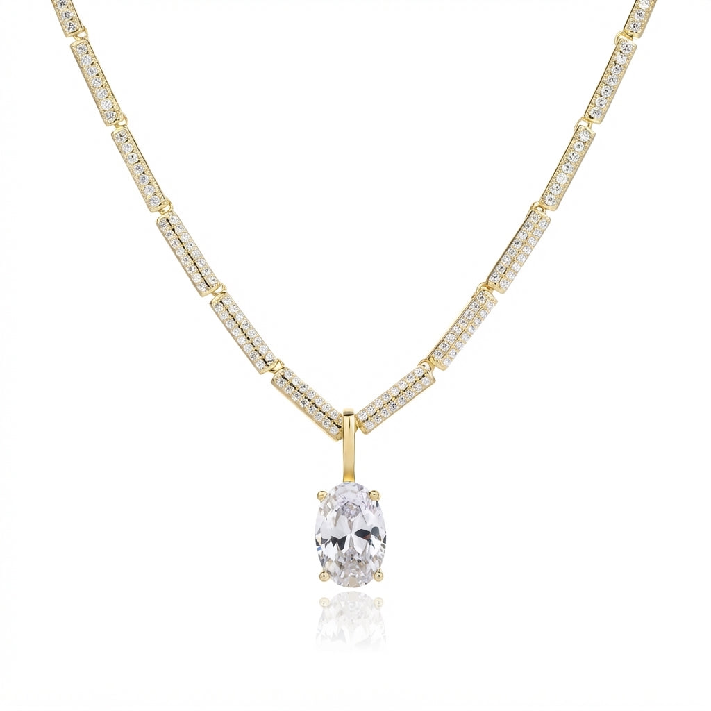 Ayla Necklace - ציפוי זהב 14K