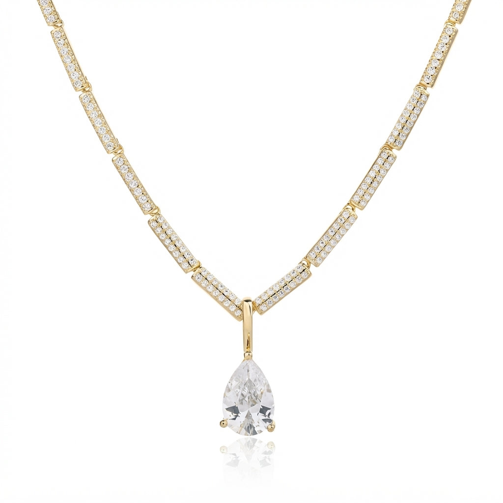 Sloane Necklace - ציפוי זהב 14K