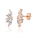 Sofia Earrings - ציפוי זהב אדום 14K